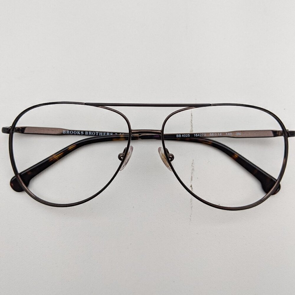 🕶️Frame only! Brooks Brothers BB4025 Aviator Sunglasses 58/14-140 / JLE212🕶️​